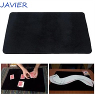 JAVIER Magic Card Mat, Mentalism Magic Props Magic Trick Coin Pad, Easy To Do 3 Sizes Performing Bla