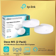 TP-LINK Deco M5 AC1300 2 Pack Whole Home Mesh WiFi System 2 Packtplink TP Link Deco M5