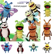 AHOUR1 Plush Dragonflies Hand Puppet, Sensory Toys Dragonflies Animal Insect Hand Puppet, Role-Playing High-quality Insect Hand Finger Story Puppet Kids