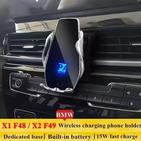 2016-2022 For BMW X1 F39 X2 F48 Phone Holder Wireless Charger Car Cell Mobile Phones Mount Navigatio