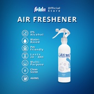 Frida 48H Air Freshener Clean [460ml] 0% Alcohol Pet-Friendly Tahan Lama Multipurpose Water-base
