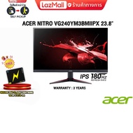 [ผ่อน 0% 6 ด.]Acer Nitro VG240YM3bmiipx 23.8" (IPS FHD Gaming/180Hz)/ประกัน 3 Years