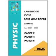 IGCSE Past Year Paper Physics 0625 ( Paper 2/ Paper 4/ Paper 6/ Set) 9 Year Series/ 12 Year Series