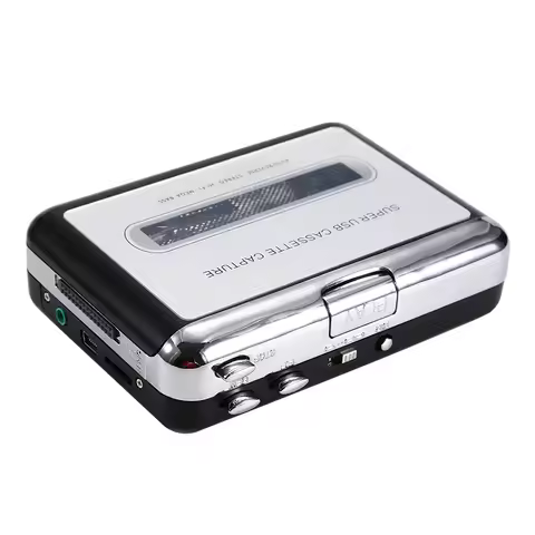 New Cassette Player USB Walkman Cassette Tape Music Audio To MP3 Converter Player Save MP3 File To U