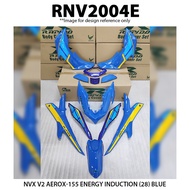 YAMAHA NVX155 NVX V2 AEROX Thai Aerox-155 Energy Induction (28) Cover Set (Sticker Tanam) Rapido New Aksesori