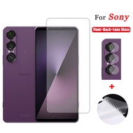 9H Full Tempered Glass For Sony Xperia 10 5 1 IV III II XZ3 XZ2 XZ1 XZ Premium 4G 5G 2025