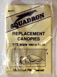 Squadron Products SQ9117 F8F Bearcat Vacuform Canopy