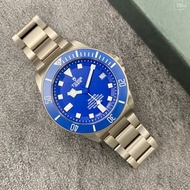 Brand New Tudor 25600tb Pelagos 42mm 帝陀 領潛 藍面 鈦金屬 Titanium