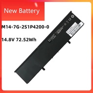 M14-7G-2S1P4200-0 14.8V 72.52Wh 4900mAh Battery suitable For Getac Positivo master N600 N800 series 