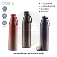 Bos's SUS304 Stainless Steel Travel Vacuum Bottle / Thermal Bottle / 18.8 Stainless Steel (500ml / 7