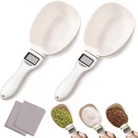 Household Pet Dog Food Scale 800g Handle Spoon Scale Large Spoon Nutrition Scale Mini Supplementary 