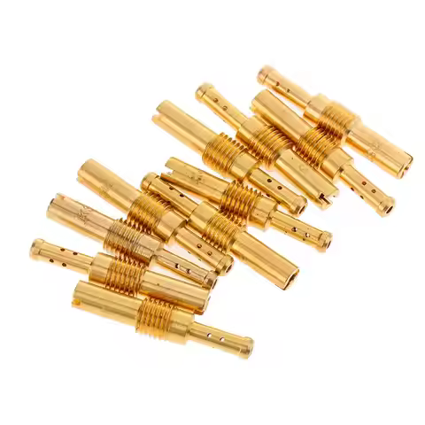 10 Sets M6 x 0.75mm Motorcycle Carburetor Slow Pilot Jets For PWK KOSO KEIHIN OKO 32 - 55