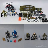 New Style Boxless Bulk Goods Mega Bloks Mega Bloks Halo Bucks Ghost-faced Beast Non-commissioner Cap