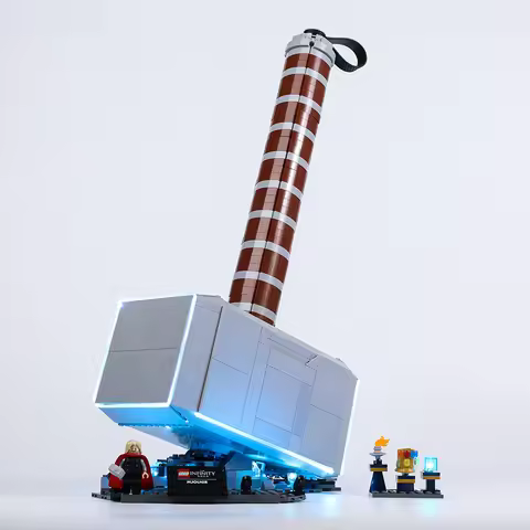 Led Light Kit For 76209 Thor's Hammer Building Blocks set DIY For Kids (NOT Include Model)