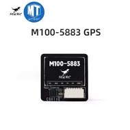 HGLRC M100-5883 M10 GPS Module with Compass Ceramic Antenna on-board LED Indicators 21x21mm for RC A