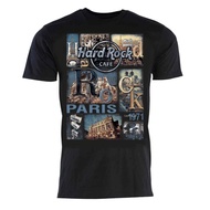 BAJU TSHIRT LELAKI Hard Rock Cafe Unisex Collage City Tee Cool OVERSIZE LELAKI