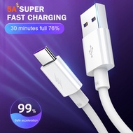 5A Fast Charging Type C USB-C Sync Charger Cable For Android Huawei Data Cable 1M Fast charge Cables