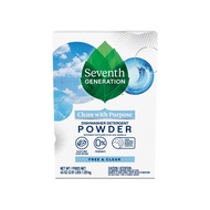 Seventh Generation Free & Clear Dishwasher Detergent Powder 洗碗機專用 清新粉狀清潔劑 45oz / 1.28kg【732913221509