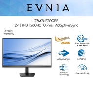 Philips EVNIA 27M2N3200PF  27" Fast IPS FHD 260HZ Gaming Monitor