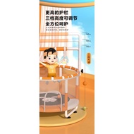 Indoor Trampoline for Kids with Safety Net for Home Use heyfit Adult Bounce Amusement Park