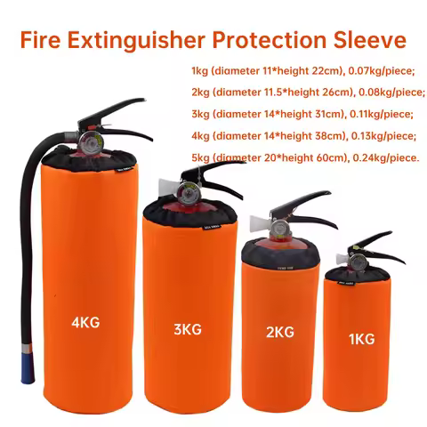 Bag 1KG/2KG/3KG/4KG Dust-proof Fire /Extinguisher Protective Cover ,1KG/2KG/3KG/4KG Protection Sleev