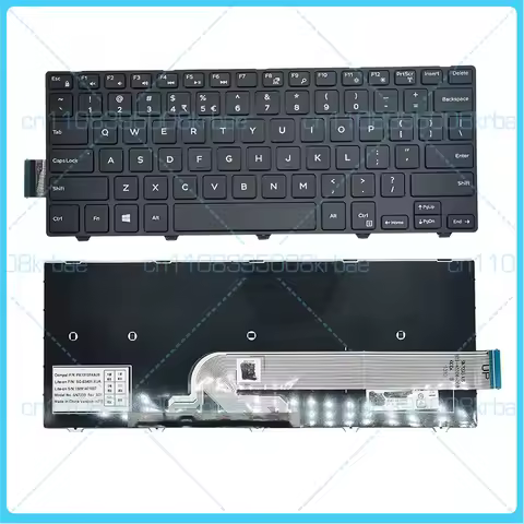 For Dell Inspiron 14 5458 3441 3458 3451 3443 notebook keyboard