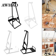 [AWHAO] Vacuum Cleaner Stand Vertical Storage Rack Floor Easel Heavy Duty Iron Brush Holder with Str