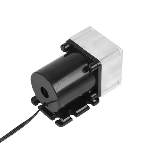 Durable G1/4 Thread CPU Water Pump 12V DC Noiseless PC Water Cooling Pump Compact 500L/H Water Cooli