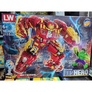 Iron Man Assembly toy - Hulkbuster brand LW 2115 details