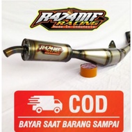 Standard racing exhaust for fizr Force Alfa sigma satria, original rust plate R474mf racing