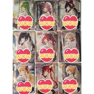 Secret Language Set Gold Stamped Signature Girl Card Maid Card Chocolate Card Collectible Card Ram