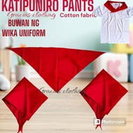 Buwan ng Wika Katipunero Costume Set – Perfect for Kids and Adults/KATIPUNIRO SET/BUWAN NG WIKA