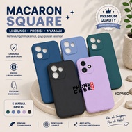 OPPO A6C CASE MACARON SQUARE LIQUID EDGE SOFT CASE OPPO A6C MS-1