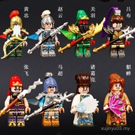Three Kingdoms Hero King Big Qiao Lu Bu Zhuge Liang Minifigure Puzzle Assembling Building Block Mode