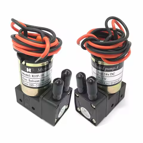 4PCS KHF-10 24v 3w ink pump small ink pump for solvent printer xp600 dx5 tx800 i3200 ink pump
