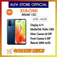 Redmi 12C Ram 4/64 Garansi Resmi