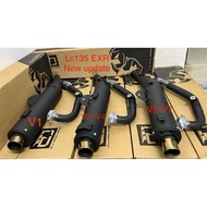 CJ IPOH LC135 V1-V8 EXR EXHAUST 35x38MM 🔥NEW VERSION 🔥Free Fiber
