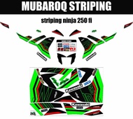Striping Ninja 250 Fi New Livery / Stiker Motor Kawasaki Ninja Fi