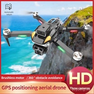 N608S 8K Drone HD tiga kamera GPS profesional Drone 5G Wifi penghalang penghalang Brushless Quadcopt