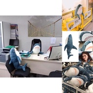 And Soft Comfy Shark Plush Pillow For Home Cuddling And Decor