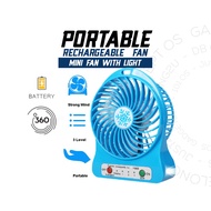 F1 PORTABLE USB RECHARGEABLE MINI FAN 3-MODE FANS READYSTOCK