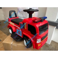 Fire Engine Bomba Ride on Car Lorry Motor Kereta Bomba kanak motor battery rechargeable 6volt with S
