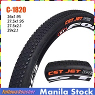 CST Bicycle Tire C-1820 40-65 PSI MTB 26/27.5/29*1.95/2.1 Wear-resistant Mountain Bike Tires