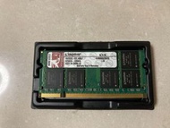 Notebook  Ram手提電腦記憶體2GB