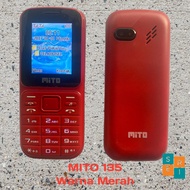HP MITO 135 Promo Handphone Murah Cuci Gudang (BUKAN SMARTPHONE/ BUKAN ANDROID)