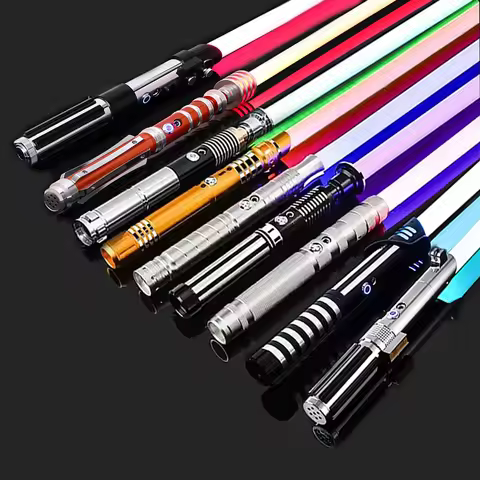 RGB Metal Lightsaber Sword Toys Light Saber Espada Brinquedos Sabre De Luz Juguetes Kpop Lightstick 