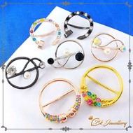 BK Korea Ring Brooch Tudung /Buckle (K82) (K83) (K505) (K510)