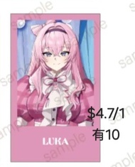 拼團/Kaito 20th Luka 巡音ルカ 色紙pld
