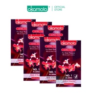 [Bundle of 6] Okamoto Orchid Ultra Thin Condoms Pack of 12s