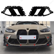For BMW G80 G81 M3 G82 G83 M4 2021-2024 Pair Front Bumper Side Air Vent Cover Car Fog Cover Decorati